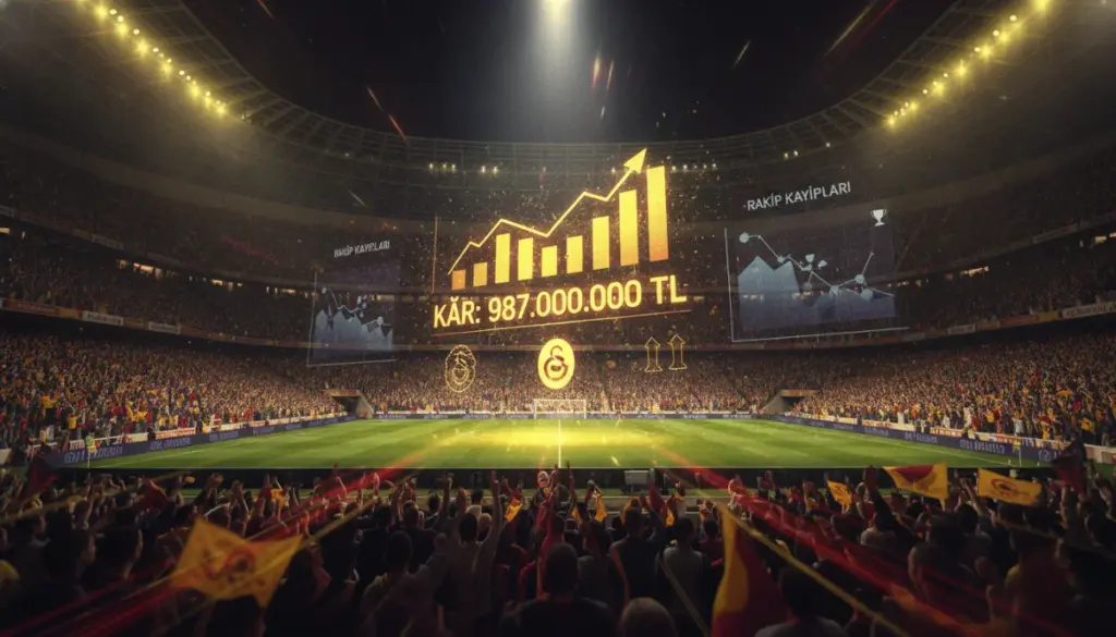Süper Lig’de Mali Devrim: Galatasaray Kar Açıklayan Tek Dev Oldu