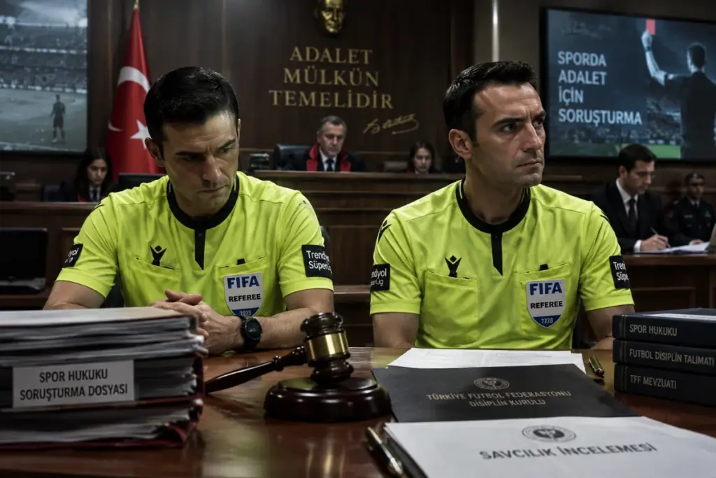 Hakem Soruşturmasında Kritik Eşik: Tutuklama İstemiyle Sevk Edildiler